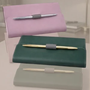 Capa de caderno A5 - Couro